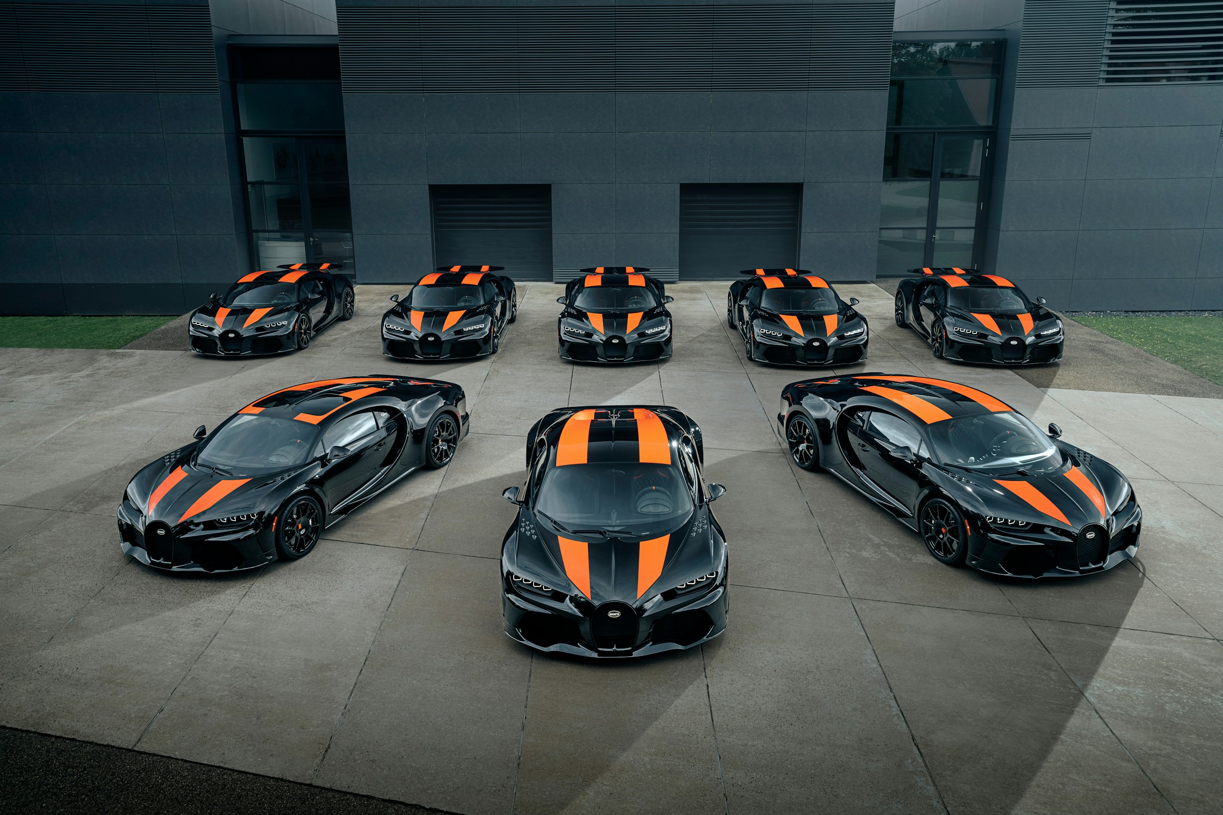 Primeiros oito Chiron Super Sport 300+ de cliente