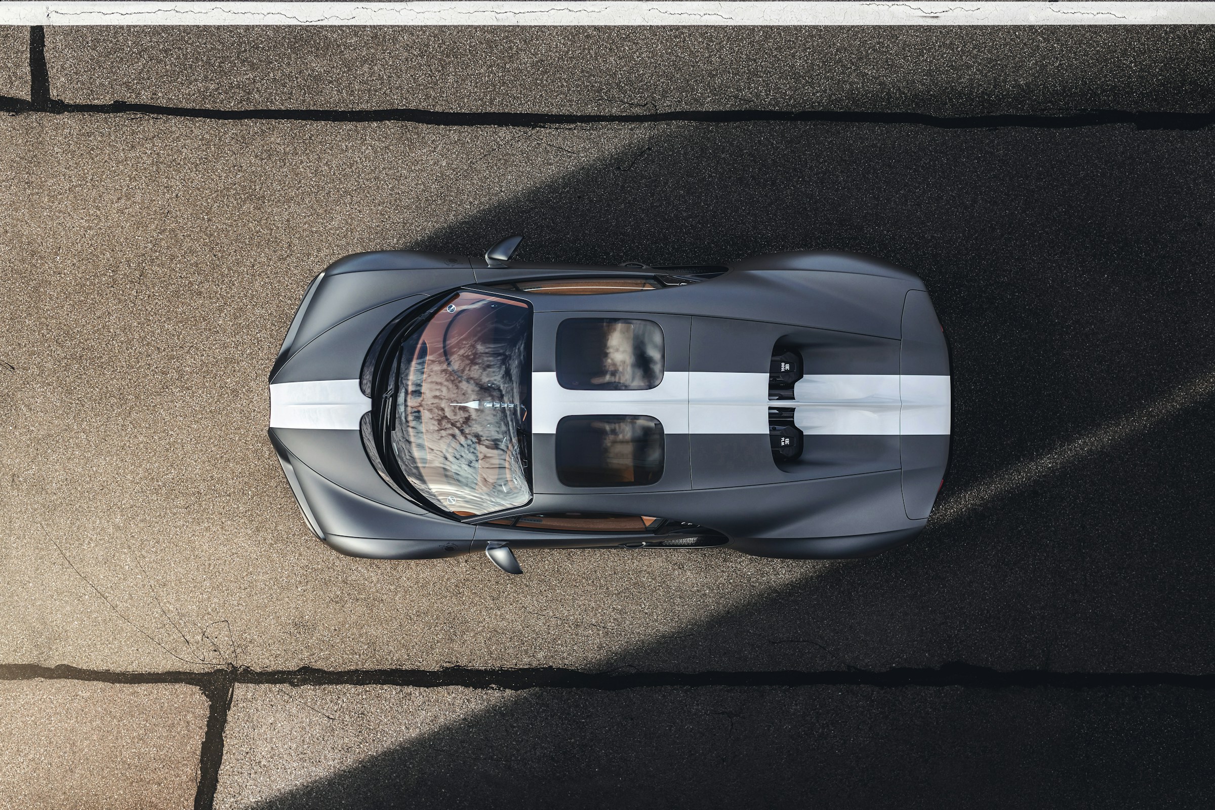 Chiron Sport Les Légendes du Ciel, vista superior
