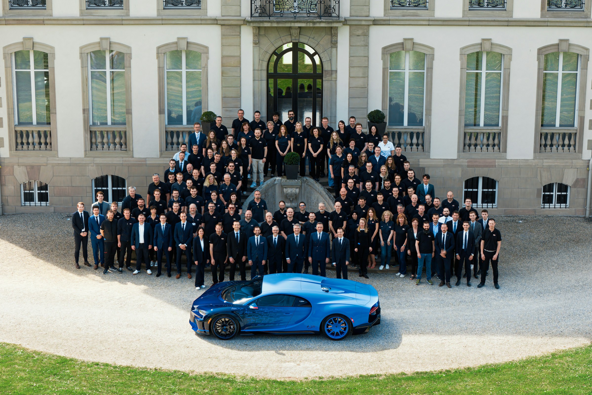 Primeiro Chiron e equipa de Molsheim: contraponto histórico ao L’Ultime