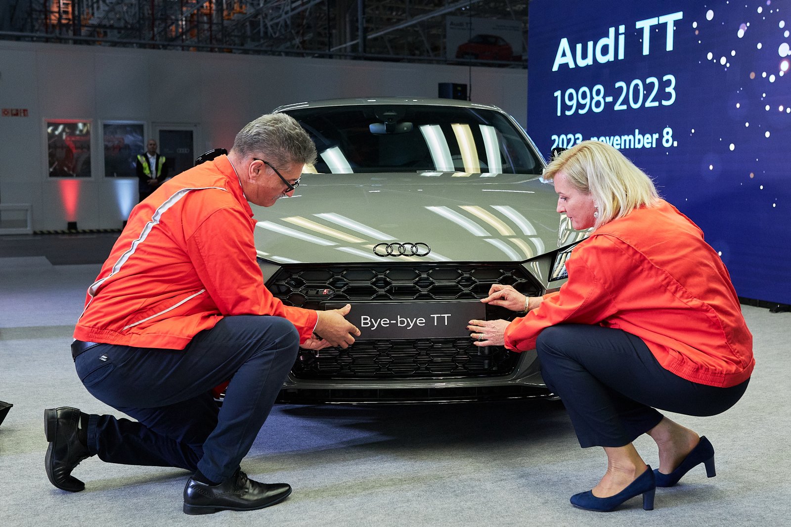 Último Audi TT produzido em Győr