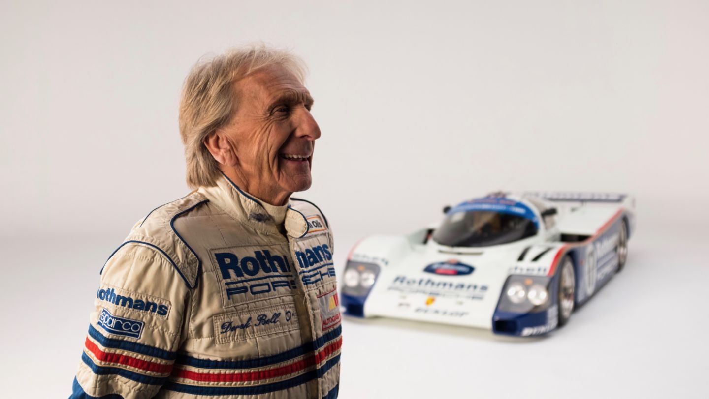 Porsche 962 C associado a Derek Bell