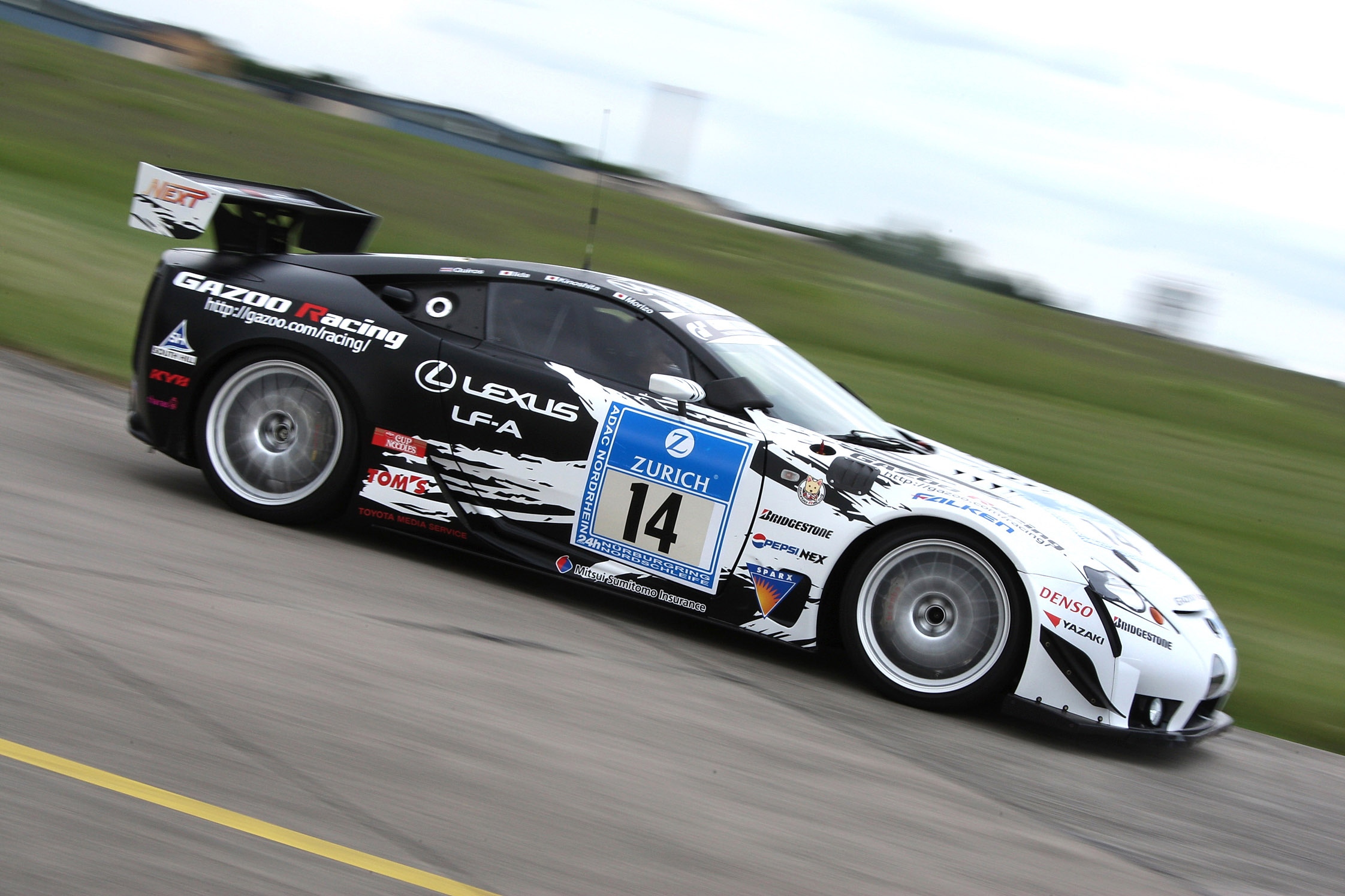 Protótipo Lexus LF-A nas 24 Horas do Nürburgring