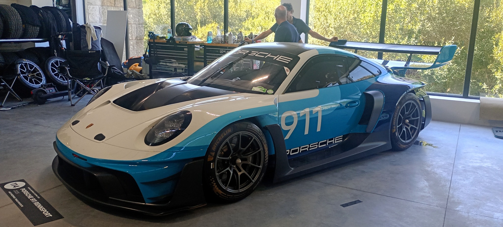 Porsche 911 GT3 R rennsport nº 911 no Caramulo Motorfestival 2026
