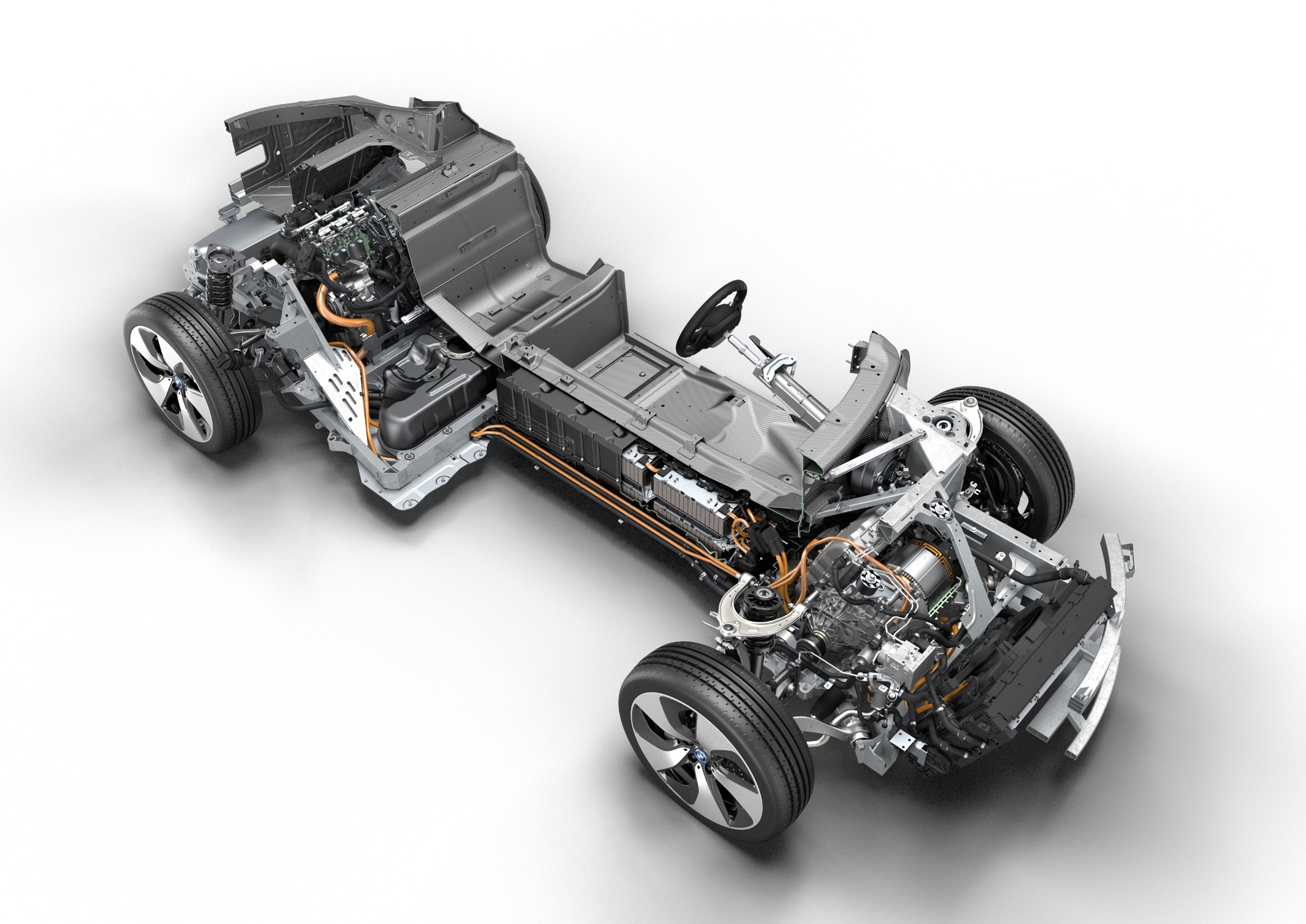 BMW i8, três-quartos traseiro (09/2013). Foto oficial BMW Group. ID P90131413.
