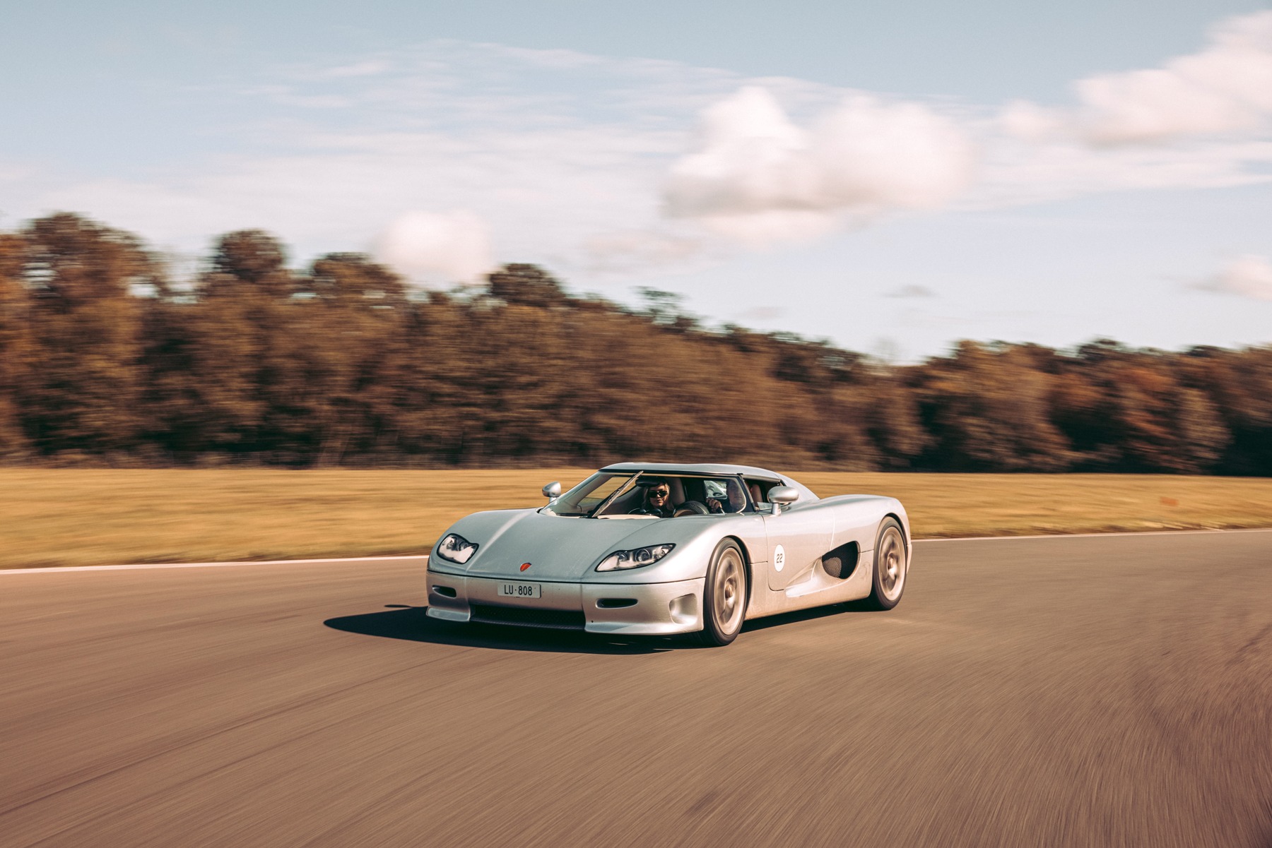 CC8S, o primeiro modelo de produção da Koenigsegg, no arquivo oficial da marca.